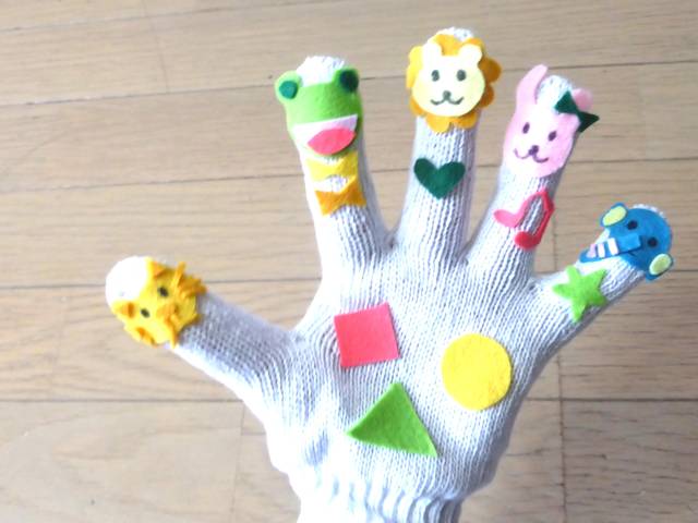軍手や手袋でお手軽に 親子で遊べる愛情たっぷりの指人形の作り方 Chiik