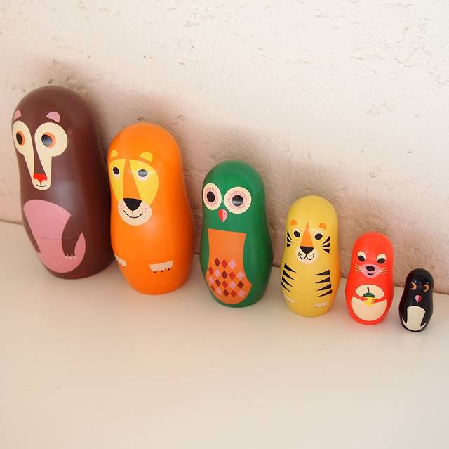 大きさと内外の感覚を自然に学べる マトリョーシカ玩具5選 Chiik