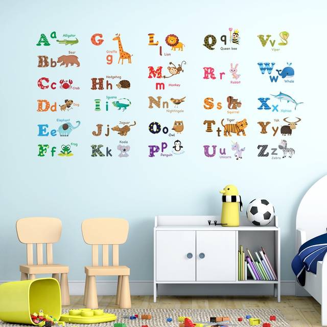 知育効果が期待できるウォールステッカーが満載 Chiik