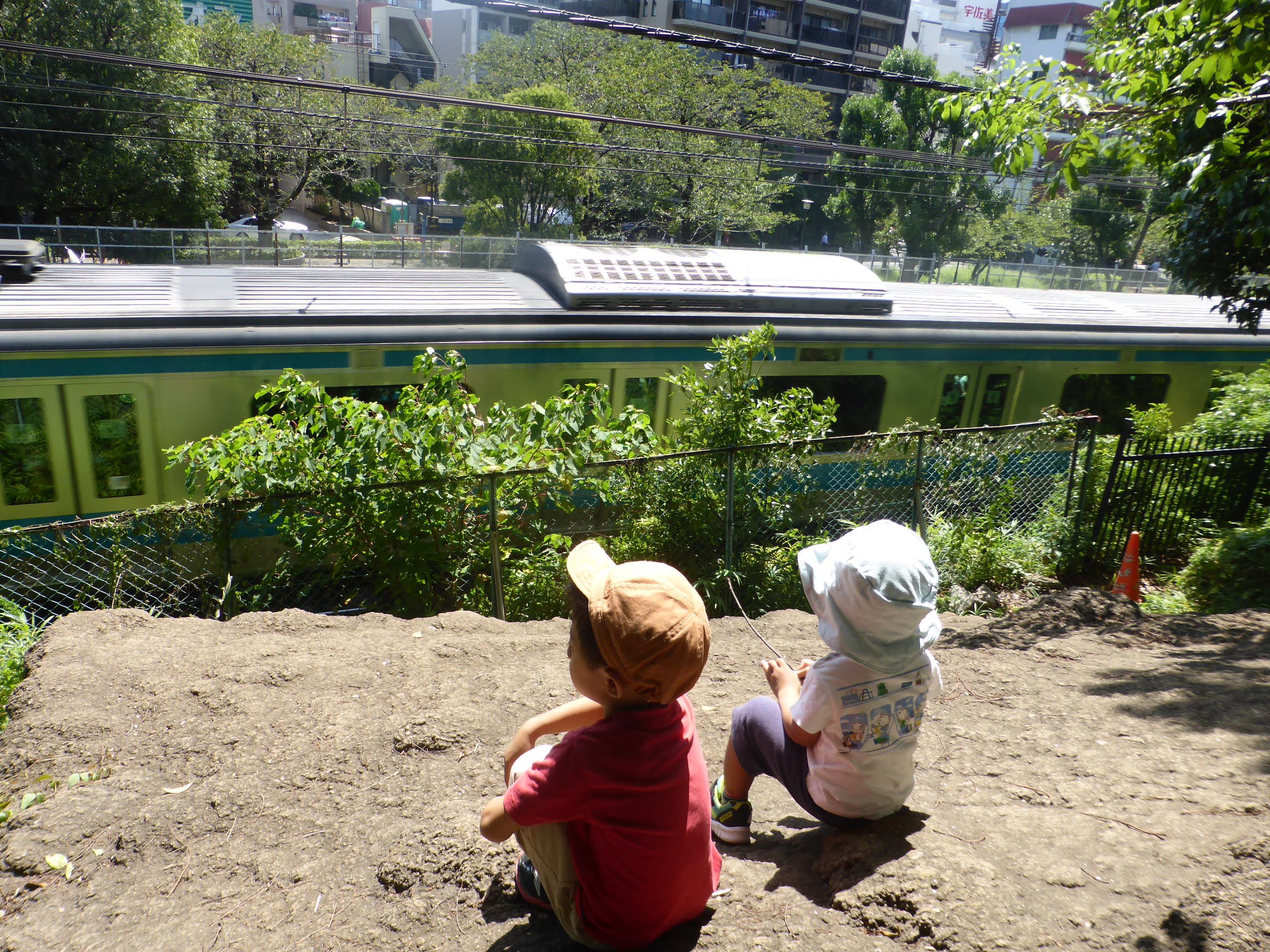 夏休みに 東京都内で 電車が間近に見える公園 5選と楽しみ方のアイデア Chiik チーク 乳幼児 小学生までの知育 教育メディア