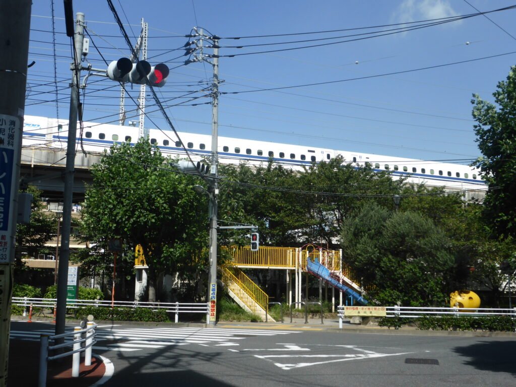 電車×公園