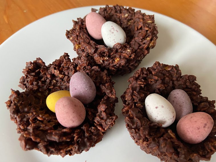 イースターエッグネストクッキーのレシピ