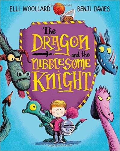 Amazon.co.jp： The Dragon and the Nibblesome Knight: Elli Woollard, Benji Davies: 洋書 (10586)