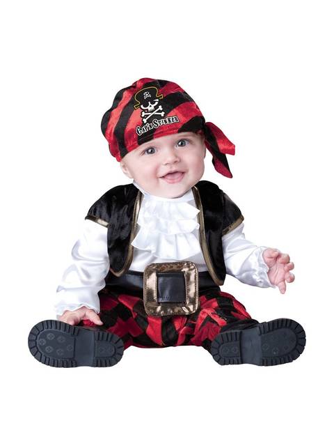 Amazon | Cap'n Stinker Pirate Infant / Toddler Costume 船長化なる海賊乳児/幼児コスチューム サイズ：12-18 Months | 着ぐるみ・コスチューム オンライン通販 (19264)