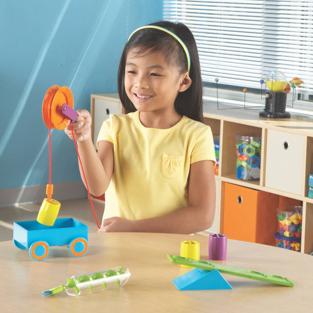 STEMシリーズ 実験！はこぶ道具のしくみ:  - ボーネルンド オンラインショップ - 世界中の知育玩具など、あそび道具がたくさん。0歳からのお子様へのプレゼントにも (23615)