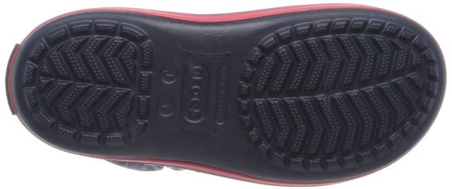 Amazon | [クロックス] Crocs winter Puff Boot Kids 14613 navy/red (navy/red/C11) | ブーツ (26156)