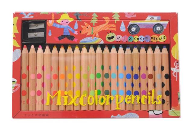 Amazon | コクヨ 色鉛筆 ミックス色鉛筆 20本 KE-AC2 | 色鉛筆 (26377)