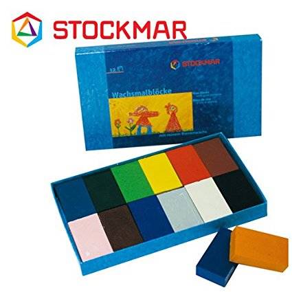 Amazon | Stockmar（シュトックマー社） 蜜ろうクレヨン ブロッククレヨン 12色 紙箱【ST34202】 | 知育・ラーニングトイ 通販 (36096)