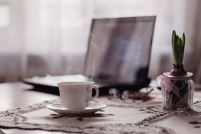 Free image of coffee, laptop, breakfast - StockSnap.io (40479)