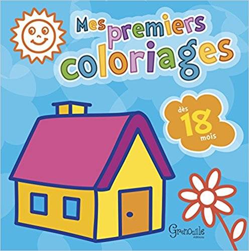 Mes premiers coloriages Maison : Dès 18 mois | |本 | 通販 | Amazon (59504)