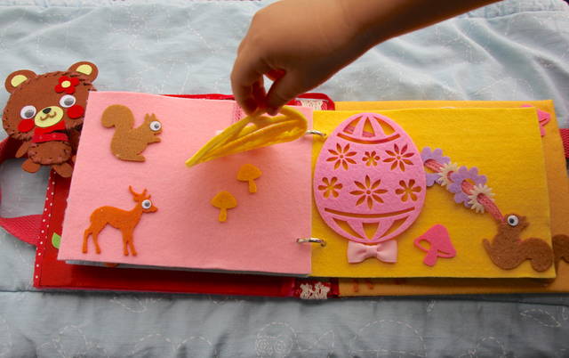 手作り布絵本が100均で簡単 縫わずに貼るだけでできる Chiik チーク 赤ちゃん 小学生までの知育 教育情報マガジン