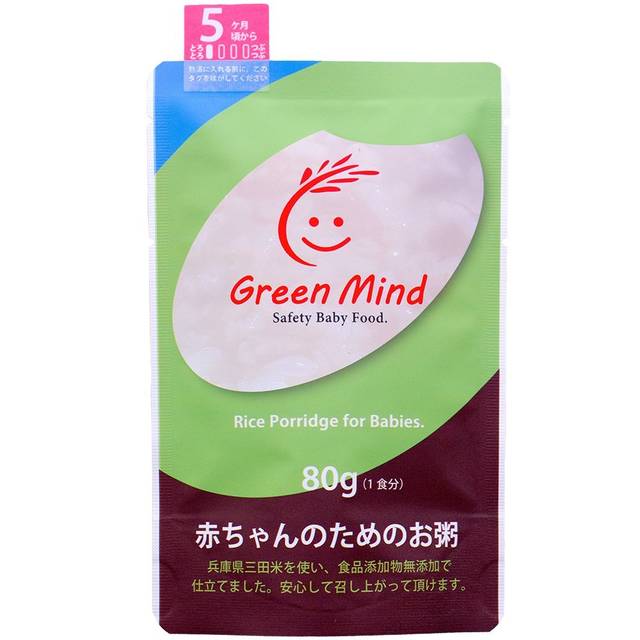 Amazon.co.jp： 無添加仕上げの離乳食・赤ちゃんのためのお粥 ［５ヶ月頃から］ 80g×5個セット: ベビー&マタニティ (63625)