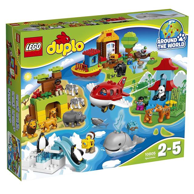 Amazon | レゴ (LEGO) デュプロ 世界のどうぶつ“世界一周セット" 10805 | ブロック | おもちゃ (75329)