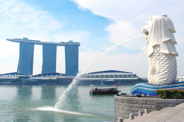 シンガポール　マーライオン｜写真素材なら「写真AC」無料（フリー）ダウンロードOK (75742)