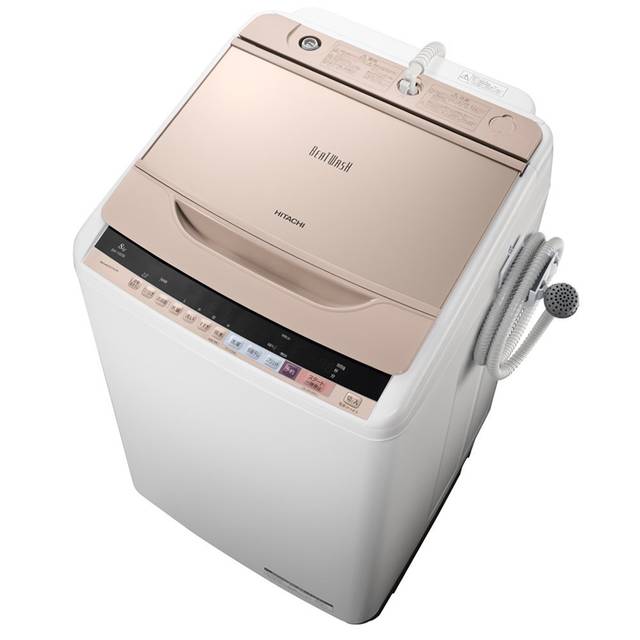 Amazon | 日立 全自動洗濯機 ビートウォッシュ 8kg シャンパン BW-V80B N | 日立(HITACHI) | 洗濯機 通販 (76362)