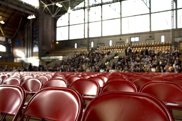 Free stock photo of audience, chairs, crowd (78587)