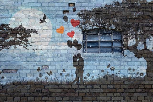 Free photo: Wall, Brick, Grafitti, Window, Love - Free Image on Pixabay - 2794567 (78661)