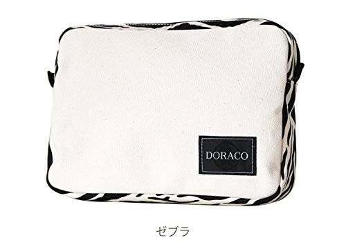 Amazon.co.jp： DORACOおむつポーチ　オムツポーチにもOKな大きさのクラッチバッグ！ (ゼブラ): ベビー&マタニティ (89802)