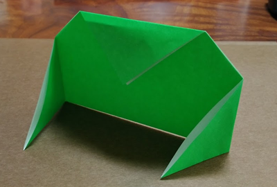 折り紙で作るカエル3種の折り方 平面とぴょんぴょんの簡単な作り方 Chiik