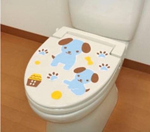 Amazon.co.jp： サンコー 貼ってはがせてお洗濯OK トイレの消臭シート(カテキン入り) イヌ KA-45: ベビー&マタニティ (98116)