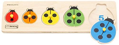 Amazon | ボーネルンドオリジナル (BorneLund Original) ファーストピックアップパズル てんとう虫 HY711900 | 木製パズル | おもちゃ (98551)