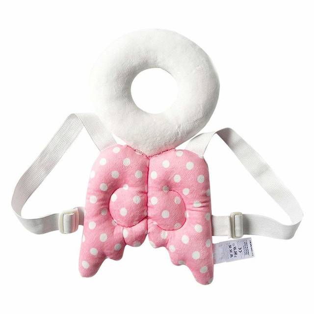 Amazon | Keepjoy 赤ちゃんのごっつん防止やわらかリュック ベビー 乳幼児用 ヘルメット 保護枕 (ピンク) | 室内用ヘルメット | ベビー&マタニティ 通販 (106467)