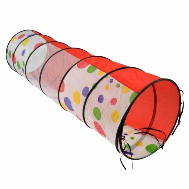 Amazon | 子供用テント キッズテント トンネル 折り畳み式 ボールハウス 秘密基地 室内 屋外 収納バッグ付き トンネルテント お誕生日 出産祝いのプレゼント | おもちゃ | おもちゃ (115652)