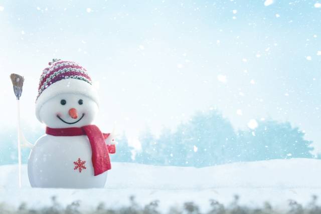 クリスマスの雪だるま - No: 1265520｜写真素材なら「写真AC」無料（フリー）ダウンロードOK (117457)