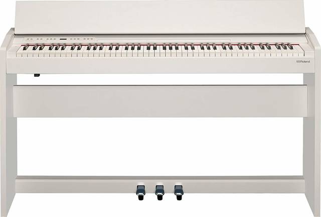 Amazon | 【配送/組立設置料込み+純正固定イスBNC-11WH セット】 Roland / ローランド 電子ピアノ F-140R-WH (ホワイト) | 電子ピアノ | 楽器 (124137)