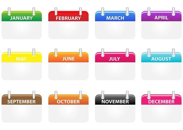 Calendar Icons · Free photo on Pixabay (129975)