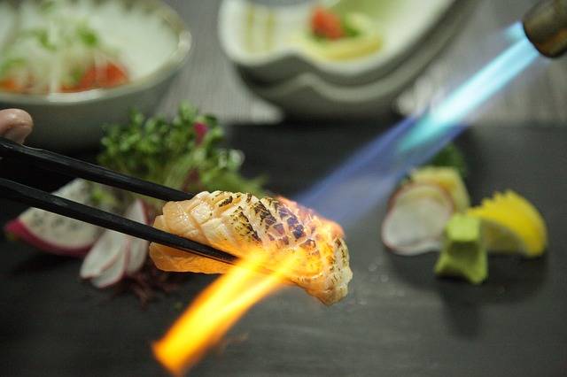 Sushi De Arte Japonés Restaurante · Foto gratis en Pixabay (131928)