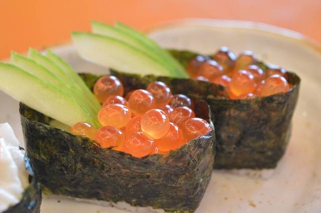 Sushi Japonés Los Alimentos Huevo · Foto gratis en Pixabay (131940)