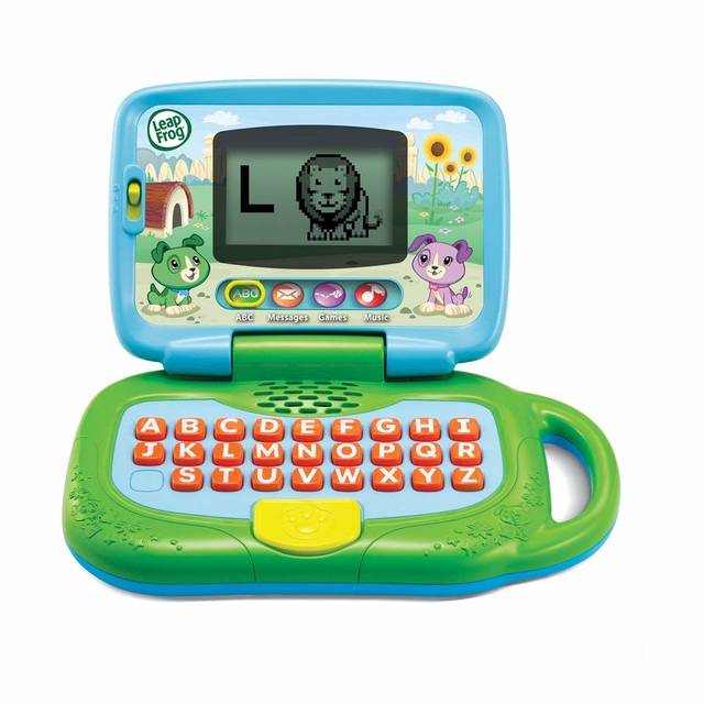 Amazon | リープフロッグ 英語学習 パソコン LeapFrog My Own LeapTop Green | 子ども用パソコン | おもちゃ (135875)