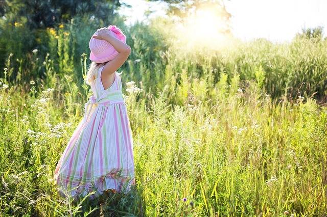 小さな女の子 野草 牧草地 - Pixabayの無料写真 (137805)