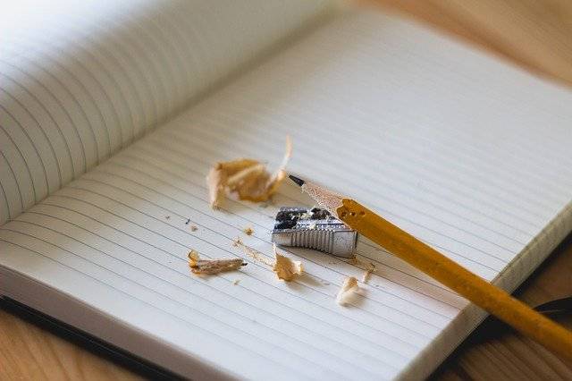 Pencil Sharpener Notebook - Free photo on Pixabay (152517)