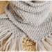 鹿の子編みのマフラーの編み方【棒針編み】 diy seed stitch scarf tutorial - YouTube