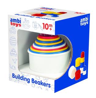 Amazon | Ambi Toys ビルディング・カップ | 赤ちゃんのおもちゃ 通販 (10818)