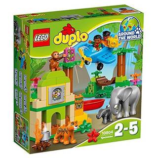 Amazon | レゴ (LEGO) デュプロ 世界のどうぶつ“ジャングルセット" 10804 | ブロック 通販 (18215)