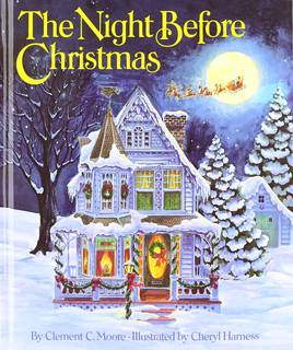 Amazon.co.jp： The Night Before Christmas: Clement C. Moore, Cheryl Harness: 洋書 (24696)