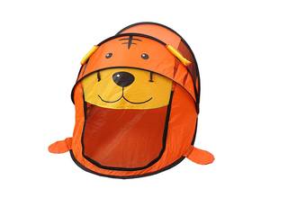 Amazon | 子供用テント おもちゃ可愛い キッズテント トラ 専用収納ポーチ付き 4カラー (タイガー) | キッズテント 通販 (44712)
