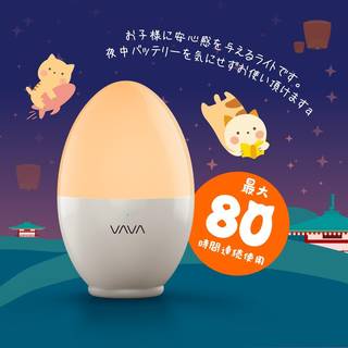 Amazon | LED ナイトライト VAVA インテリアライト 色温度・明るさ調整可能 USB充電 タッチ式 子供安全素材 授乳用 寝室用 防水防災 携帯便利 80時間連続稼働【一年間安心保証】 VA-HP008 (白) | 屋内照明 | ホーム&キッチン 通販 (57237)