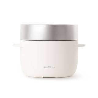 Amazon | バルミューダ 3合炊き電気炊飯器 BALMUDA The Gohan K03A-WH（ホワイト） | 炊飯器 | ホーム&キッチン 通販 (60951)