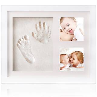Amazon | TEPSMIGO 手形 赤ちゃん 足形 ベビーフレーム 出産祝い 安全粘土 置き掛け兼用 サイズ/22.7 x 28 CM | 手形足型・産声 | ベビー&マタニティ 通販 (72260)