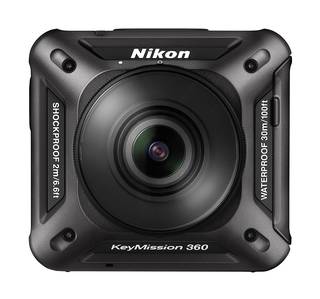 Amazon | Nikon 防水アクションカメラ KeyMission 360 BK ブラック | ウェアラブルカメラ・アクションカム 通販 (77311)