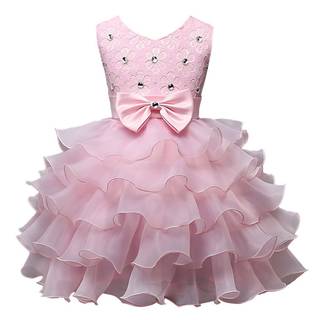 Amazon | Forpend 子供ドレス FP-0039 リボン付き ピアノやバイオリンの発表会 結婚式に ガールズフォーマル White Pink Beige RoseRed | フォーマル 通販 (84528)