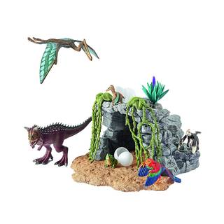 Amazon | シュライヒ 恐竜 恐竜と洞窟セット フィギュア 42261 | ロボット・子供向けフィギュア | ホビー (90509)
