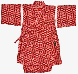 Amazon | 子供甚平　女の子　女児　ガールズ　キッズ　じんべい　絞り柄　日本製　赤　涼しい　綿100％　サイズ90・100・110・120cm夏祭り・花火・夏のルームウェアー | 着物・浴衣 通販 (92521)