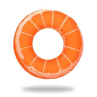 Amazon | BORUI 浮き輪 面白い浮き輪 多機能 スイミング 直径 76cm 子供用 女の子と男の子兼用 (オレンジ) | 浮き輪 | おもちゃ (96521)