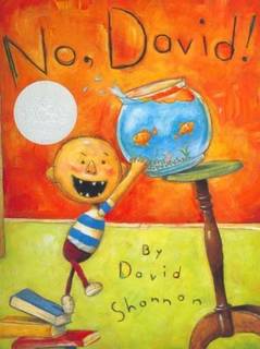Amazon | No, David! (Caldecott Honor Book) | David Shannon | Manners (99054)