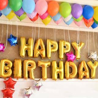 Amazon | 誕生日 飾り付け 風船、Happy Birthday バルーン、パーティー 装飾 風船、バースデー 飾り バルーン HB7G | 風船・バルーン | おもちゃ (116196)